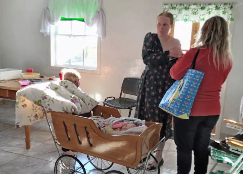 Menonita vacunación