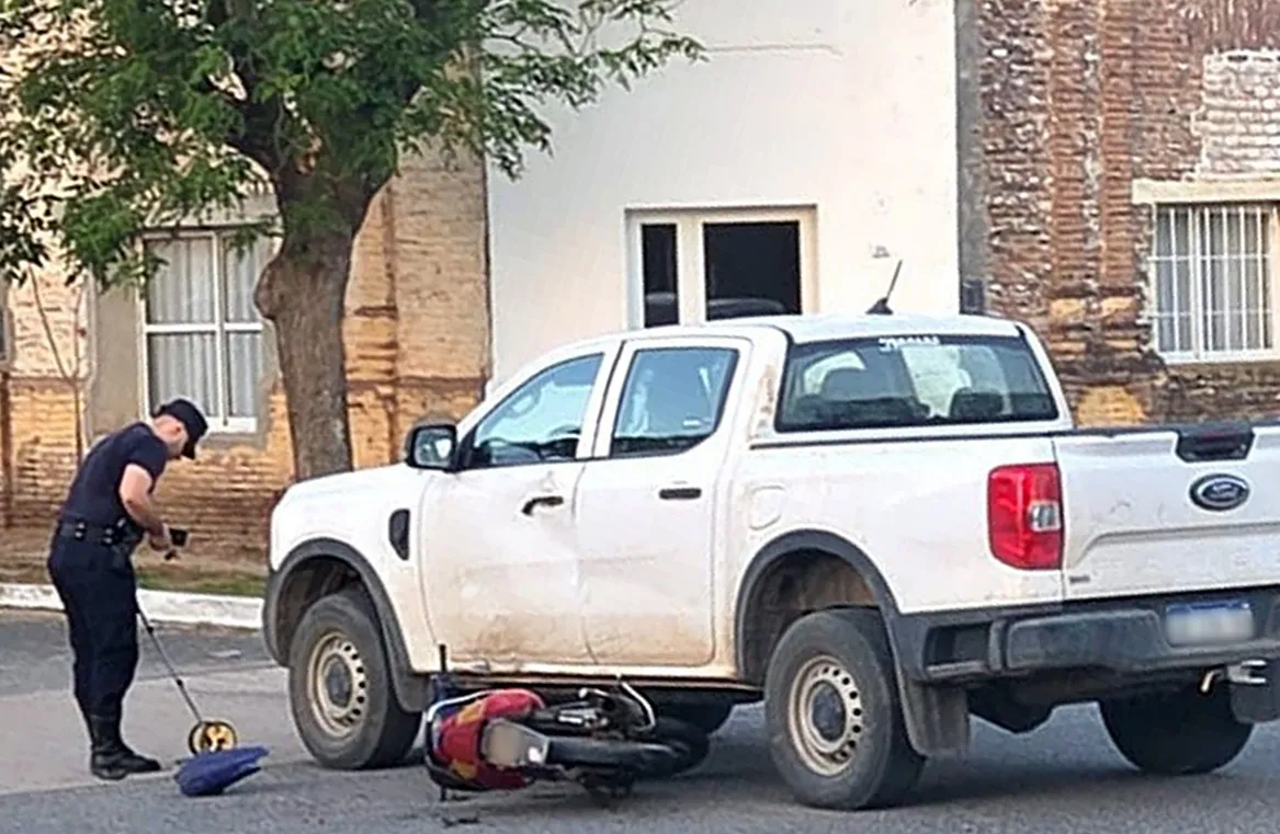 CHOQUE MOT OCAMIONETA 2