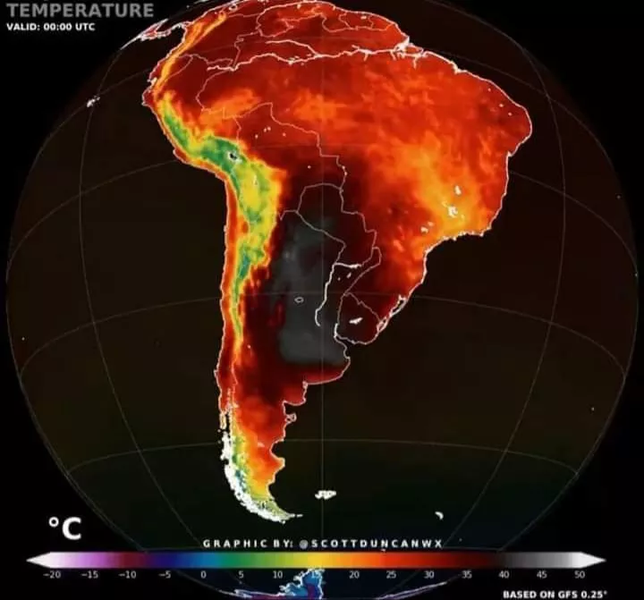 calor mapa