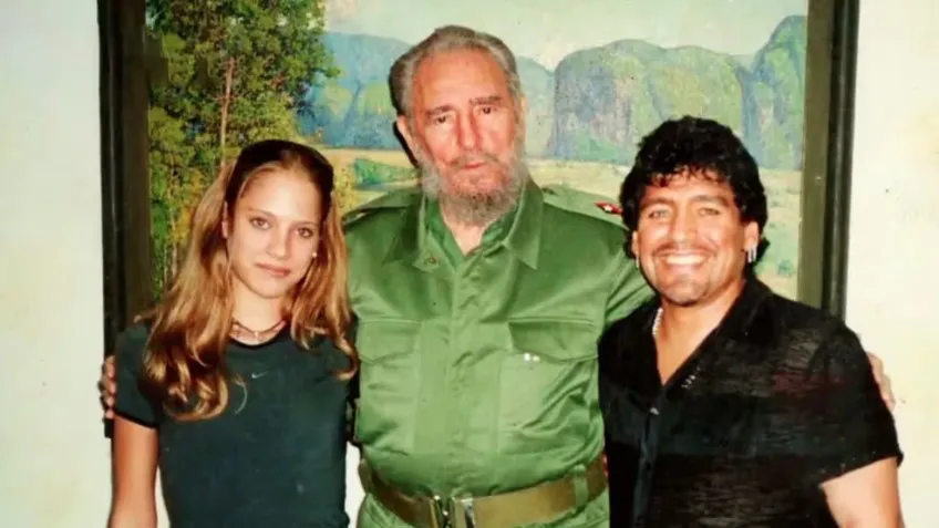 maradona maby castro