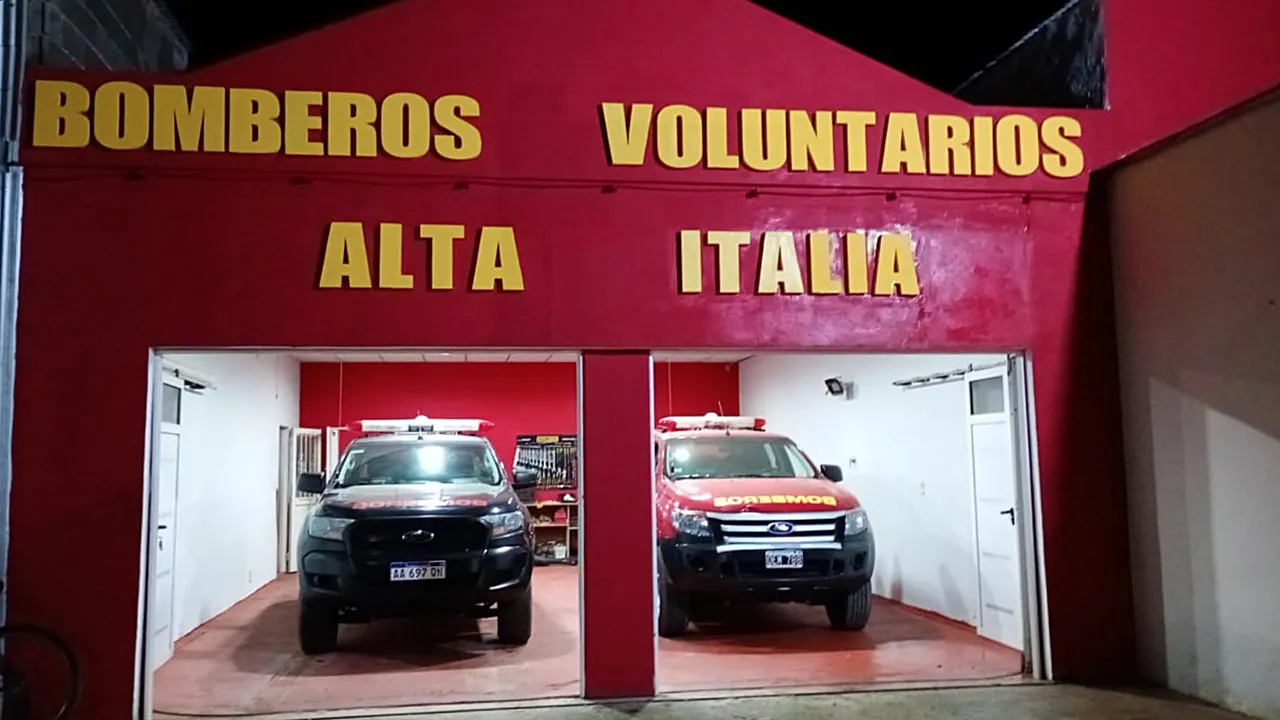 bomberos alta italia