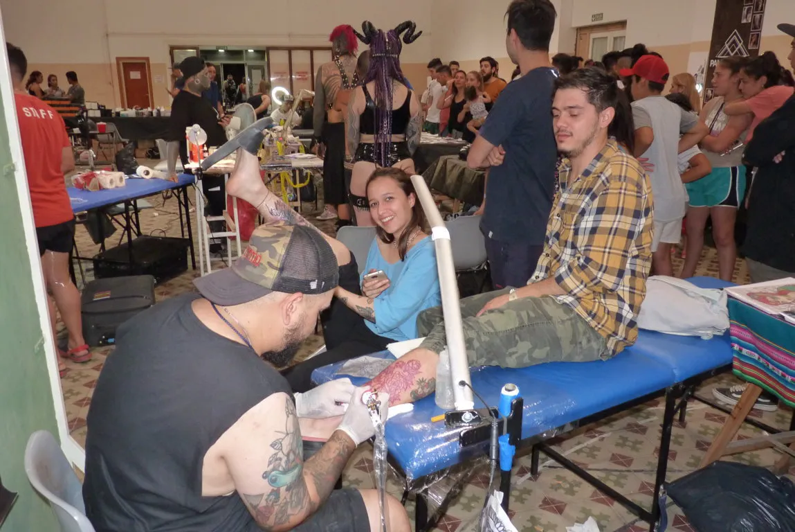 huron tattoo segundo evento en realico