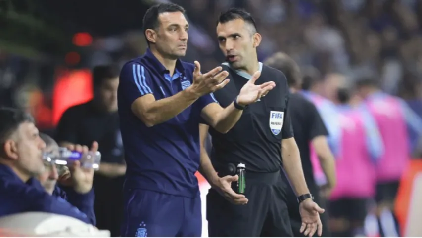 scaloni elogio a uruguay