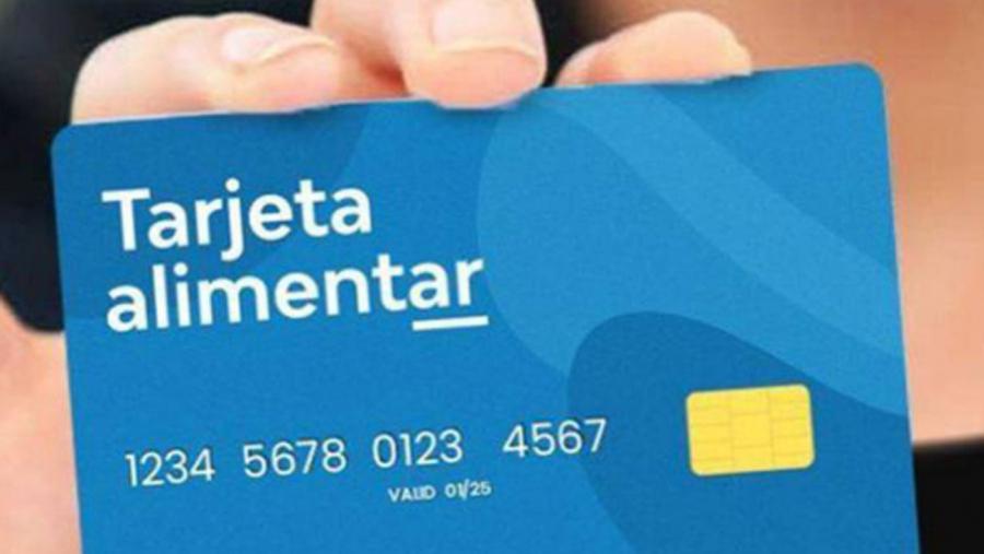 TARJETA ALIMENTAR