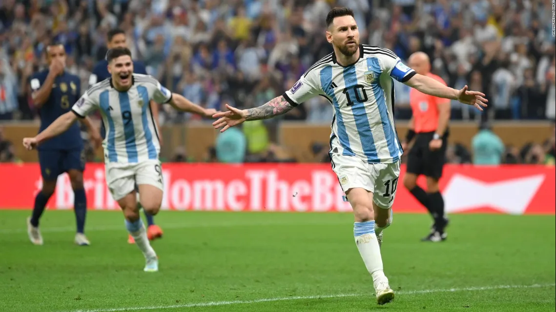 argentina messi primer gol