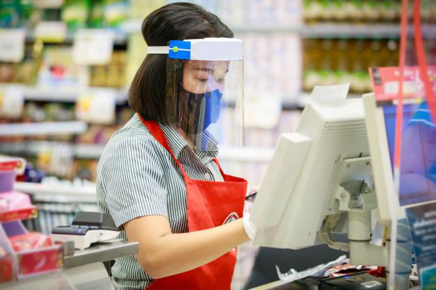 Cajero supermercado