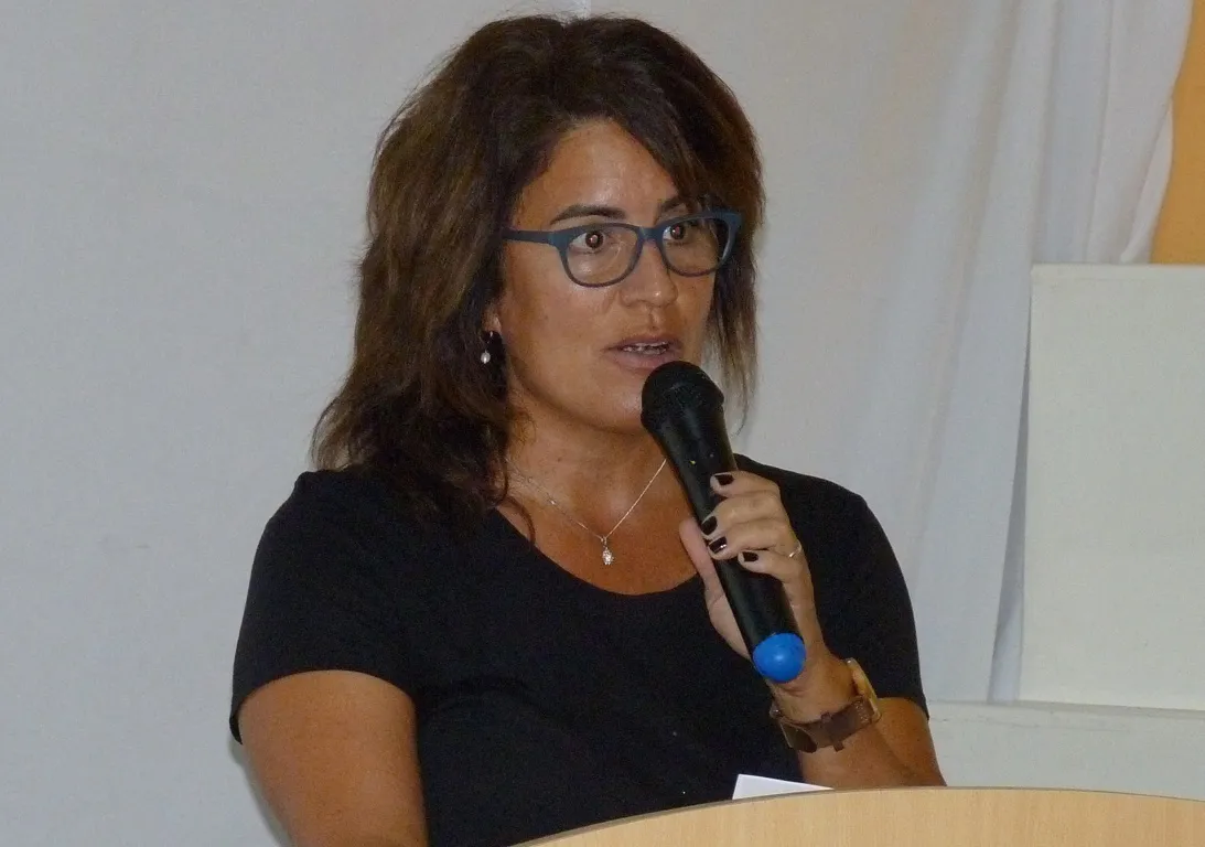 Verónica López, rectora del Instituto Superior de Formación Docente de Colonia Barón FILE