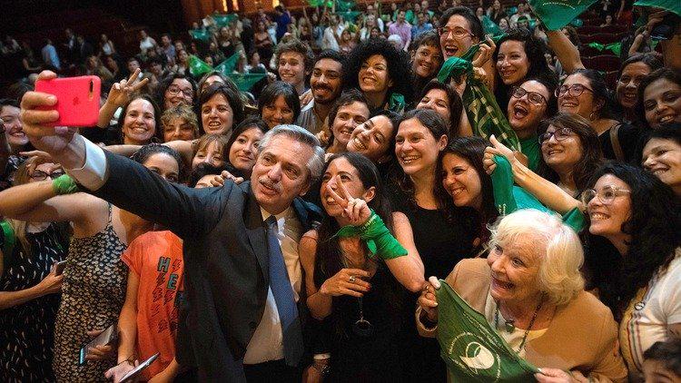 Alberto Fernandez aborto