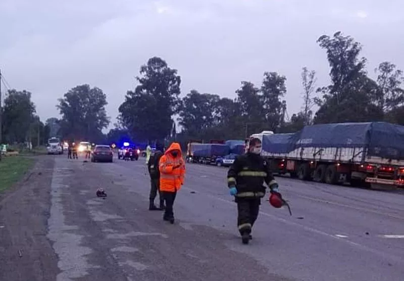 motociclista muerto