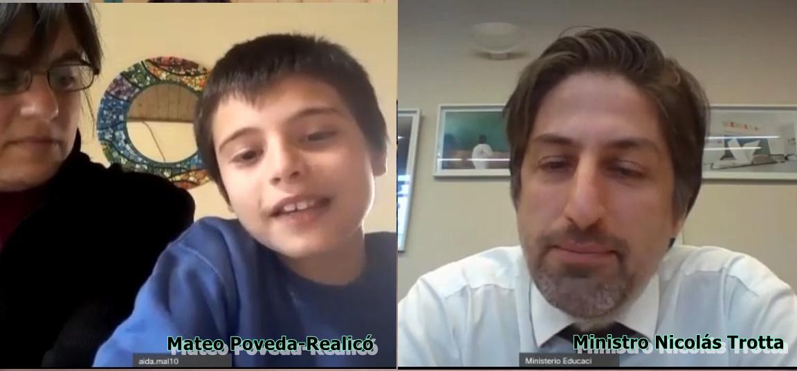 Videoconferencia Ministro Trotta