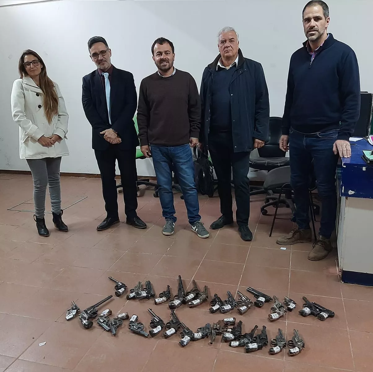 entrega de armas