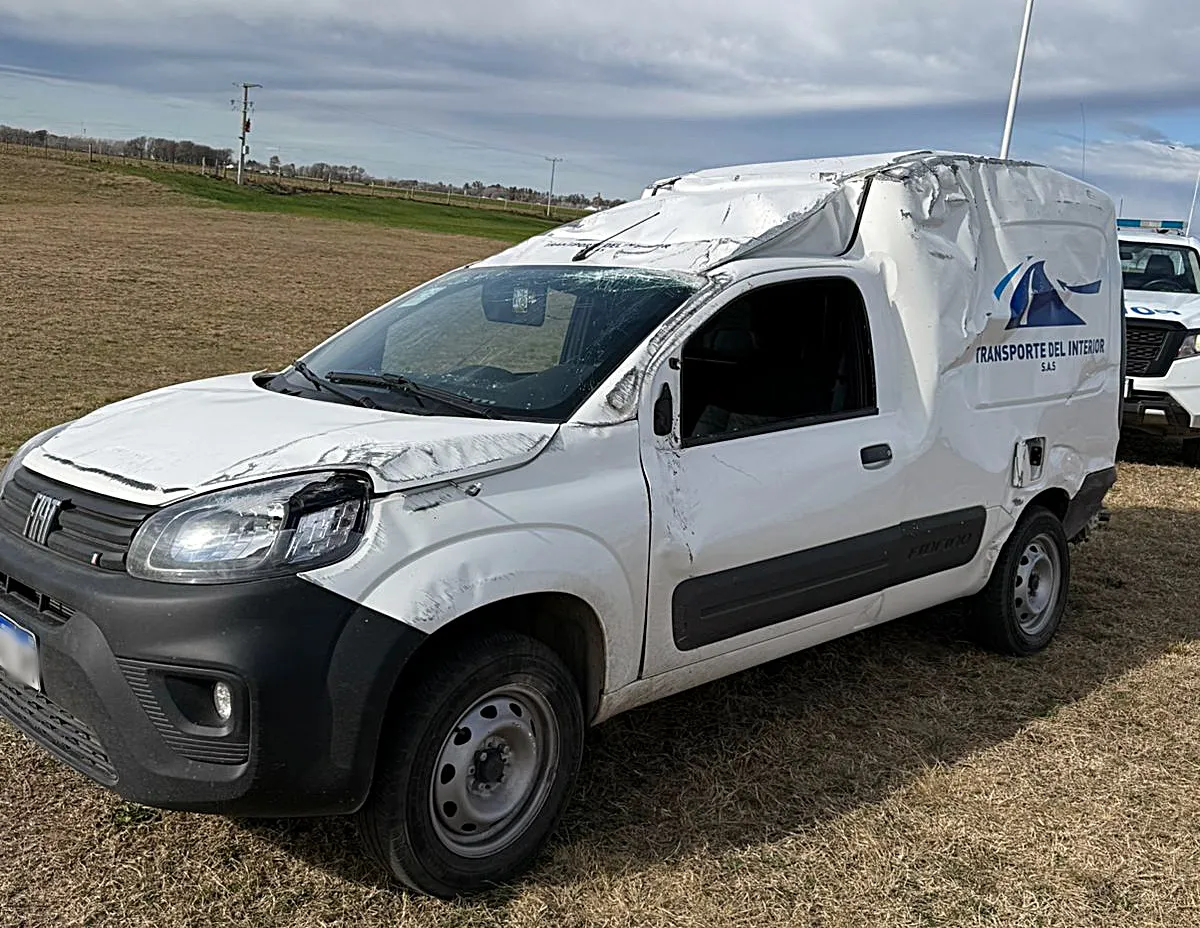 choque y vuelco rutas 9 y 2