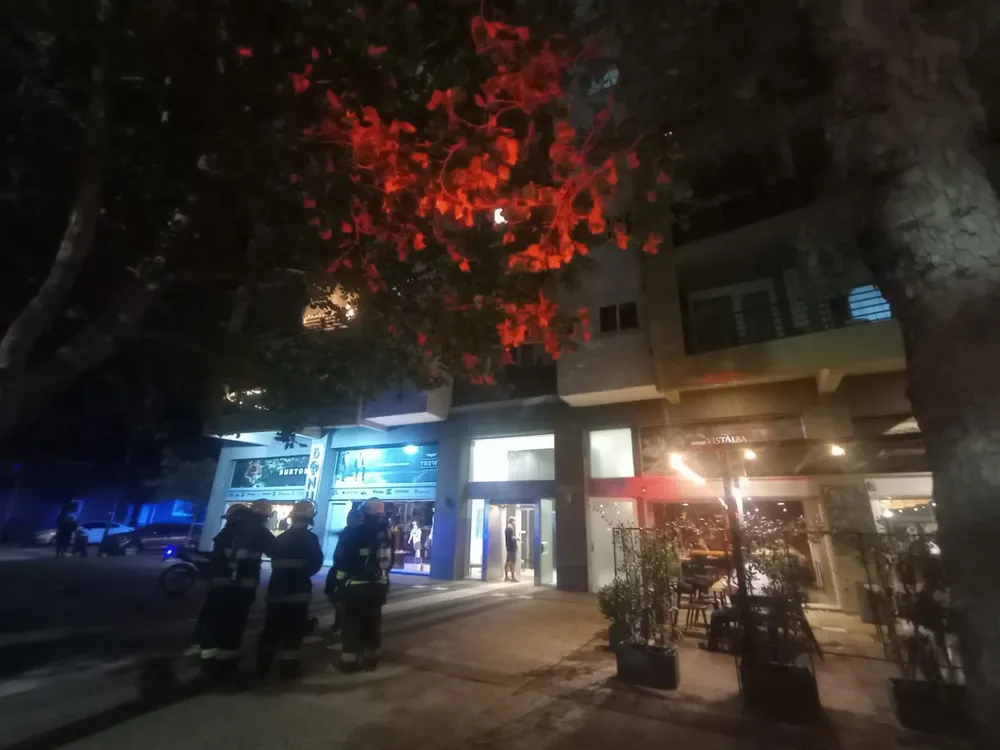 fuego parrilla terraza