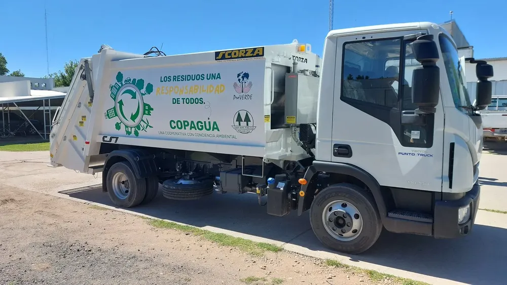 Camión  recolector basura Copagua nuevo 1
