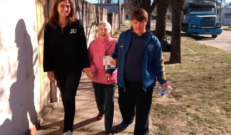 Candidato a concejal down