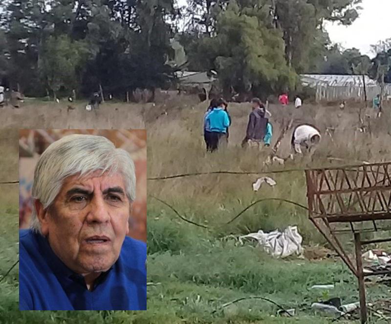 terreno ocupa moyano