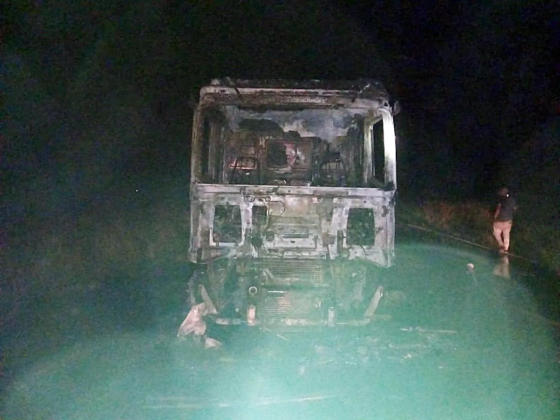 incendio camión lacteos 4