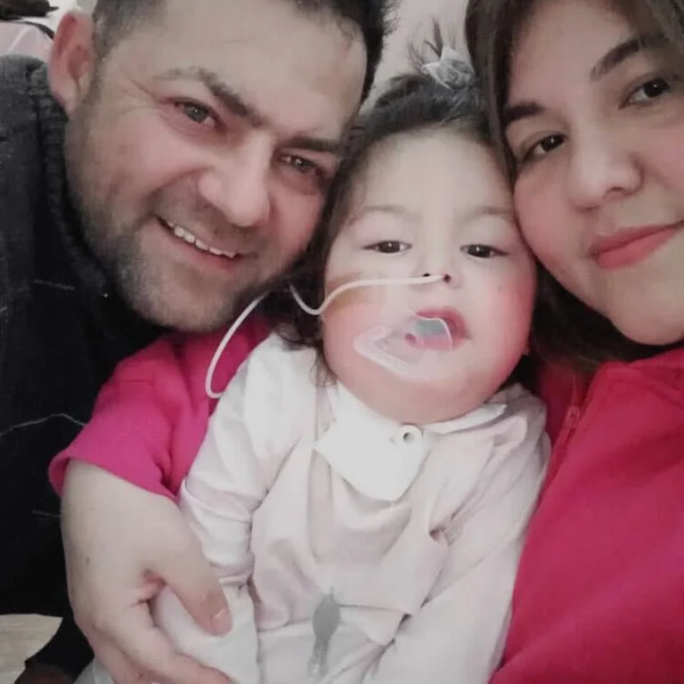 Candela y sus papas