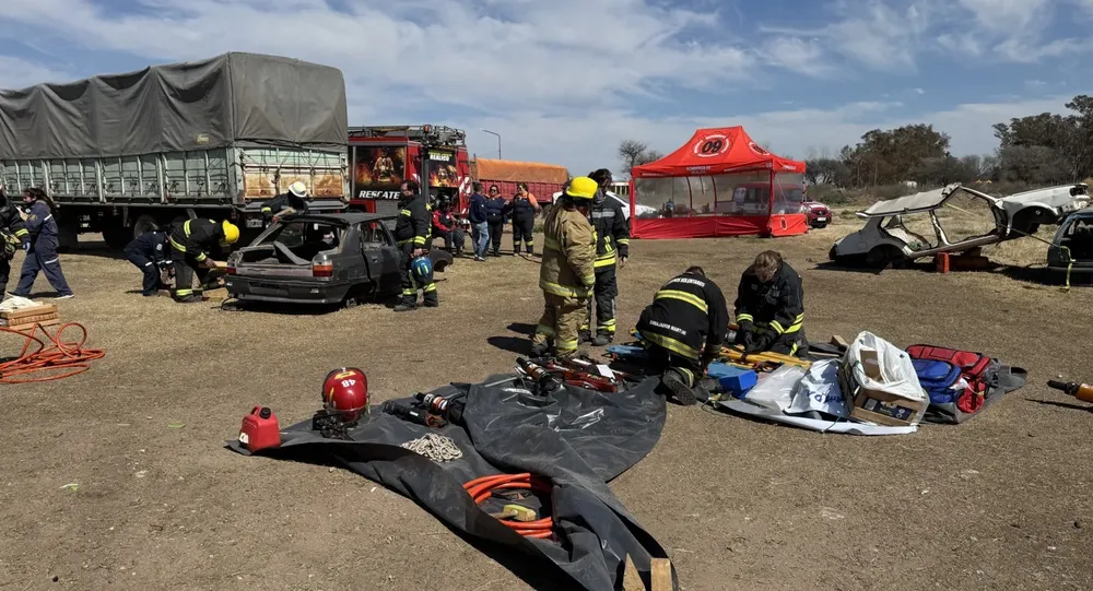 BOMBEROS VOLUNTARIOS REALICO ZONA I SIMULACRO 6 FILE