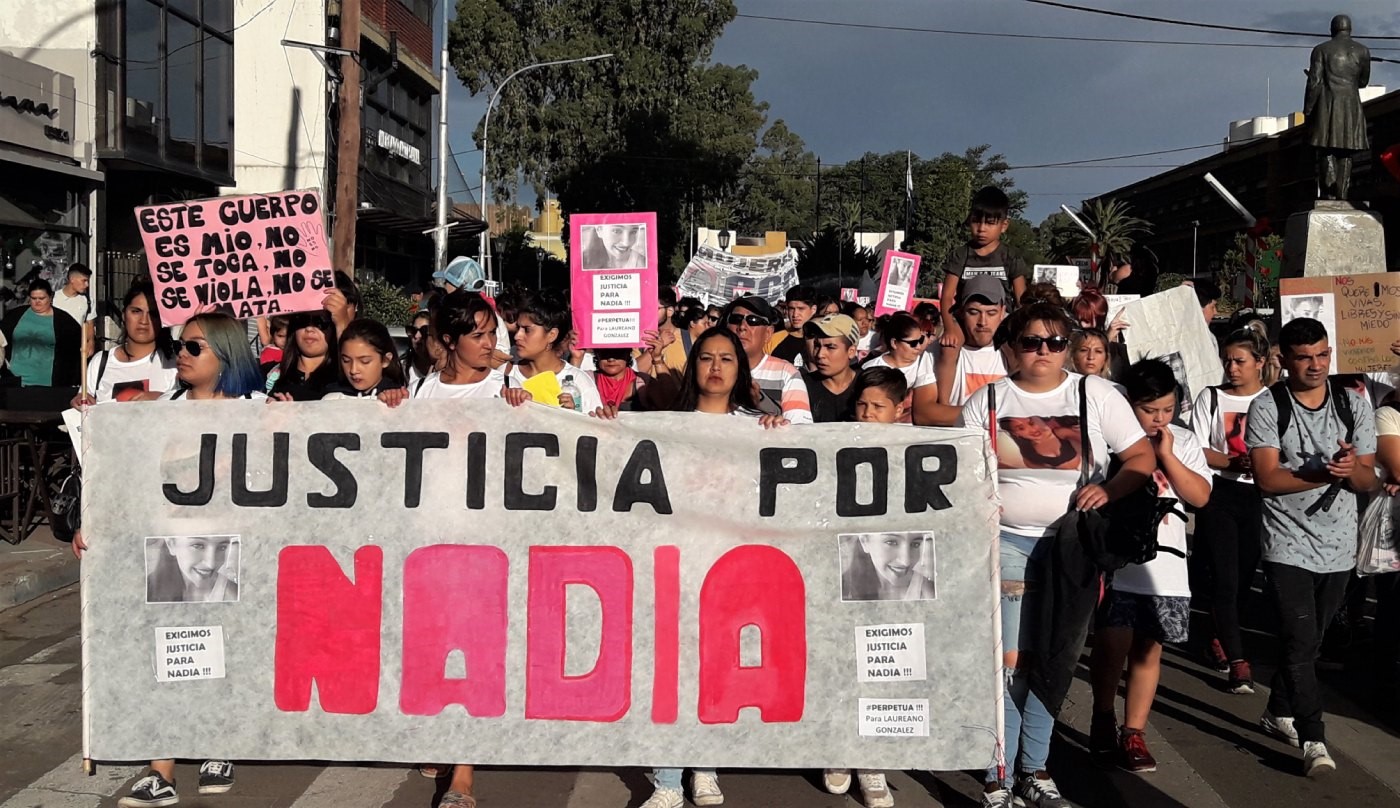 nadia lucero marcha (textual)