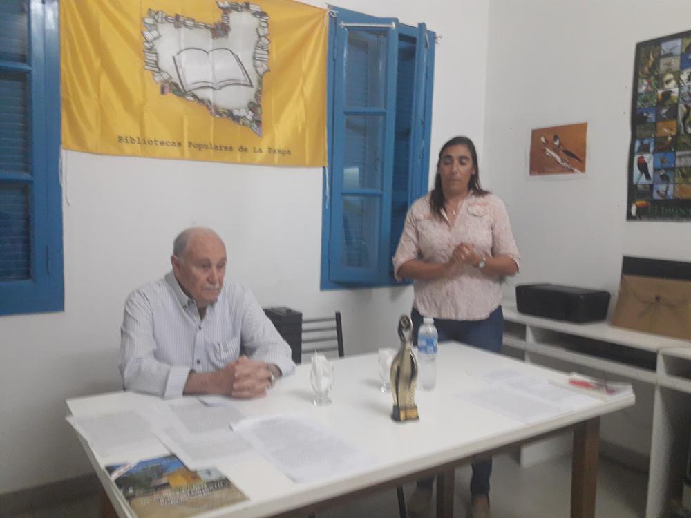 NELDO GIORGI EN BIBLIOTECA LA HUELLA