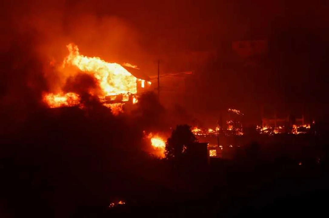 chile incendio