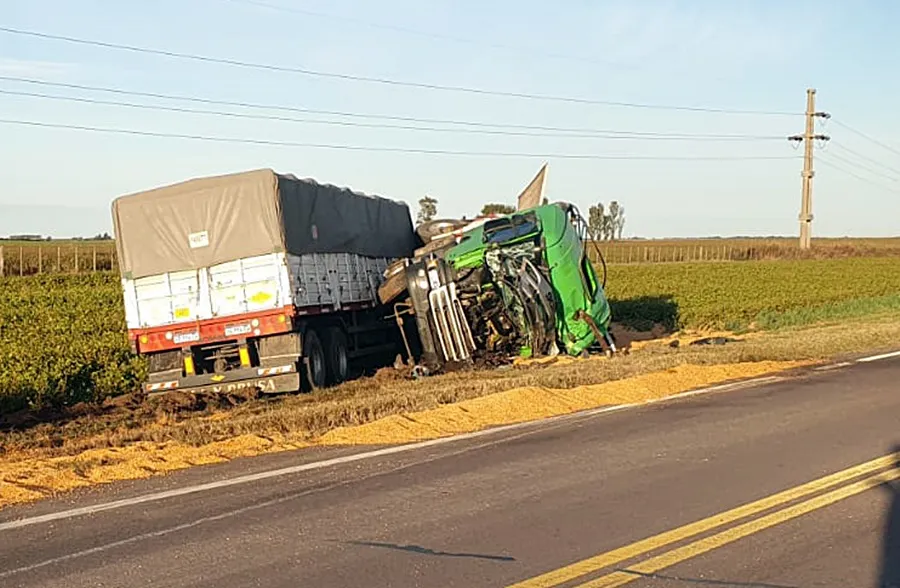 choque camiones quetrequen 2