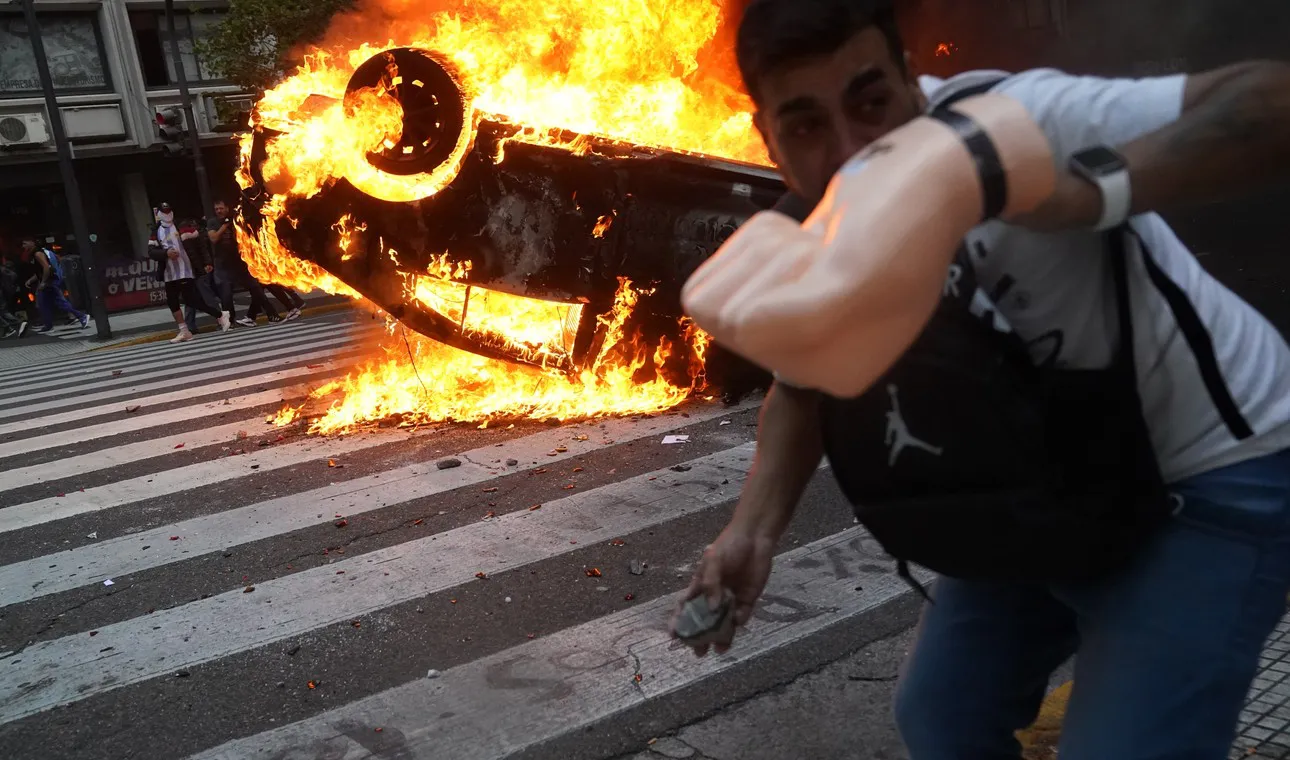 violentos incidentes