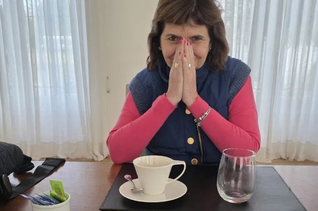 Bullrich desayunando