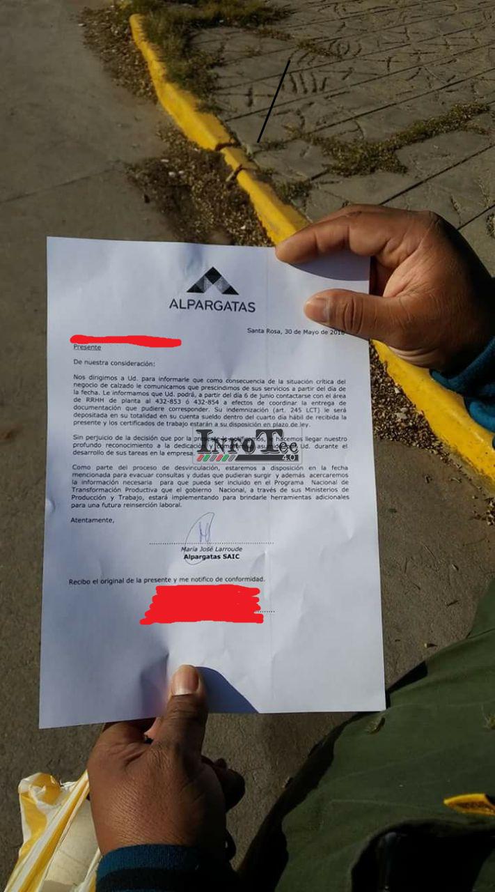 DESPIDO ALPARGATAS EDITADO