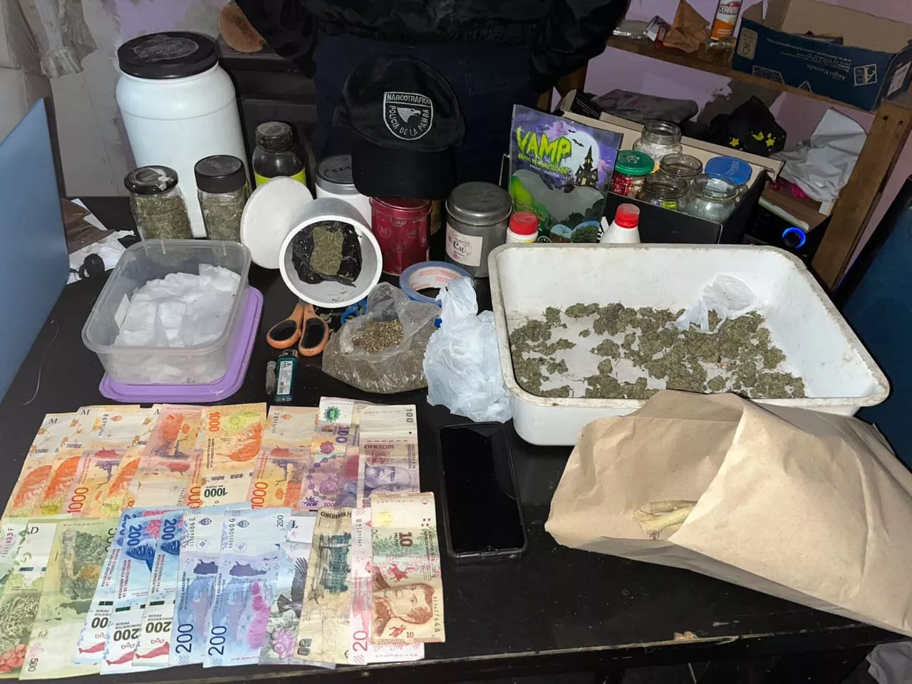 droga en toay y en pico