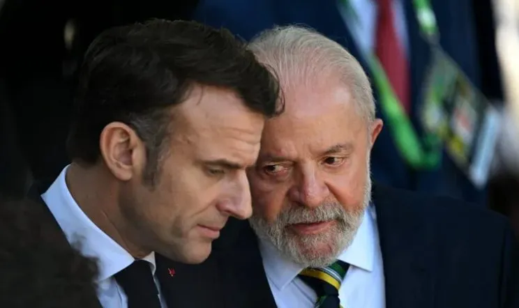 Lula y Macrón