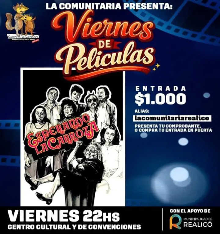 CINE ESPERANDO LA CARROZA