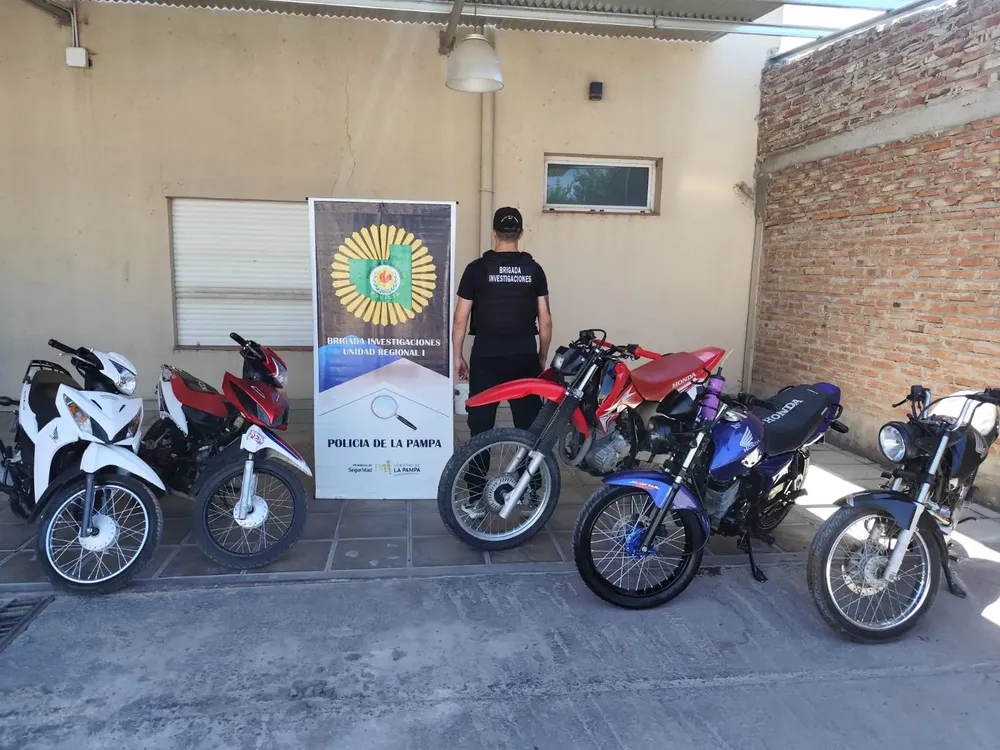 MOTOS SECUESTRADAS PICADA