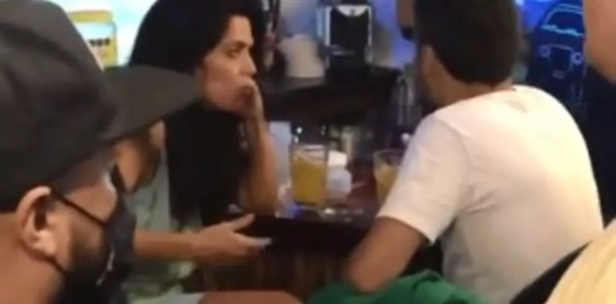 Luana y su novio