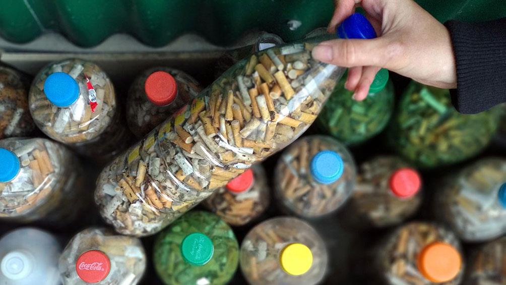 usuahia colillas de cigarrillo