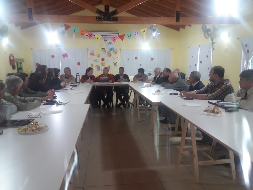 Reunión en Sarah con intendentes del norte de la provinica 2