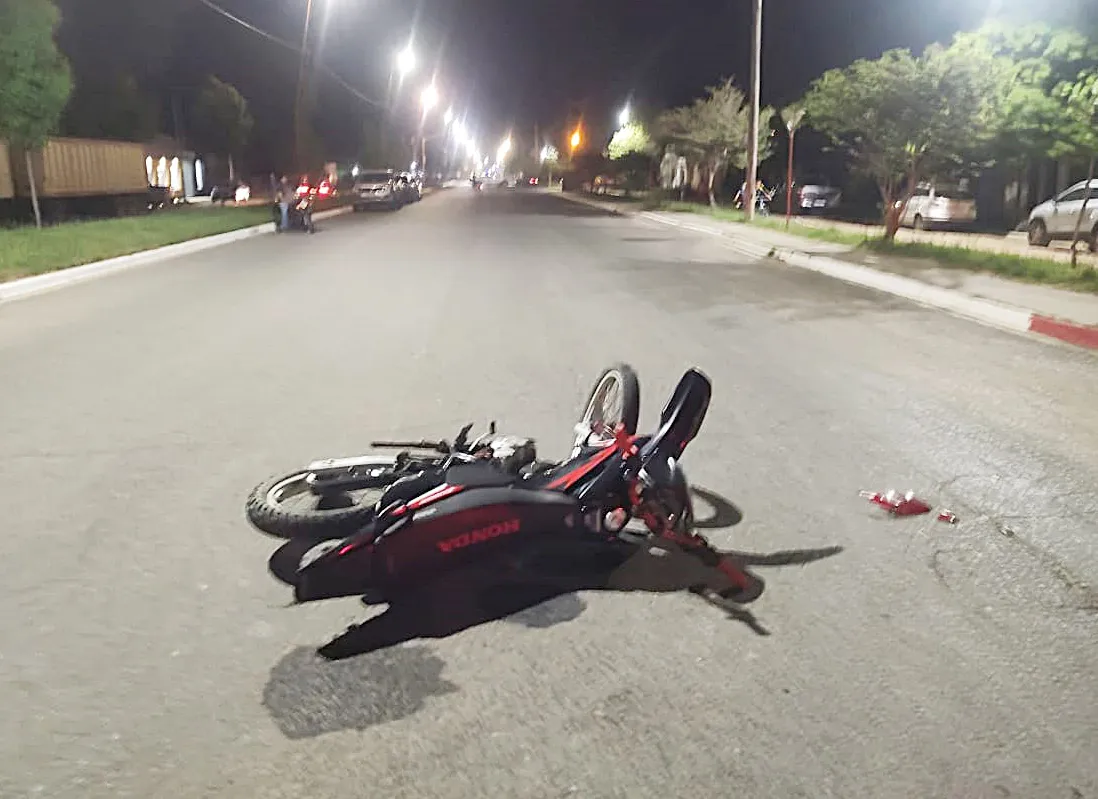 moto choque tornado