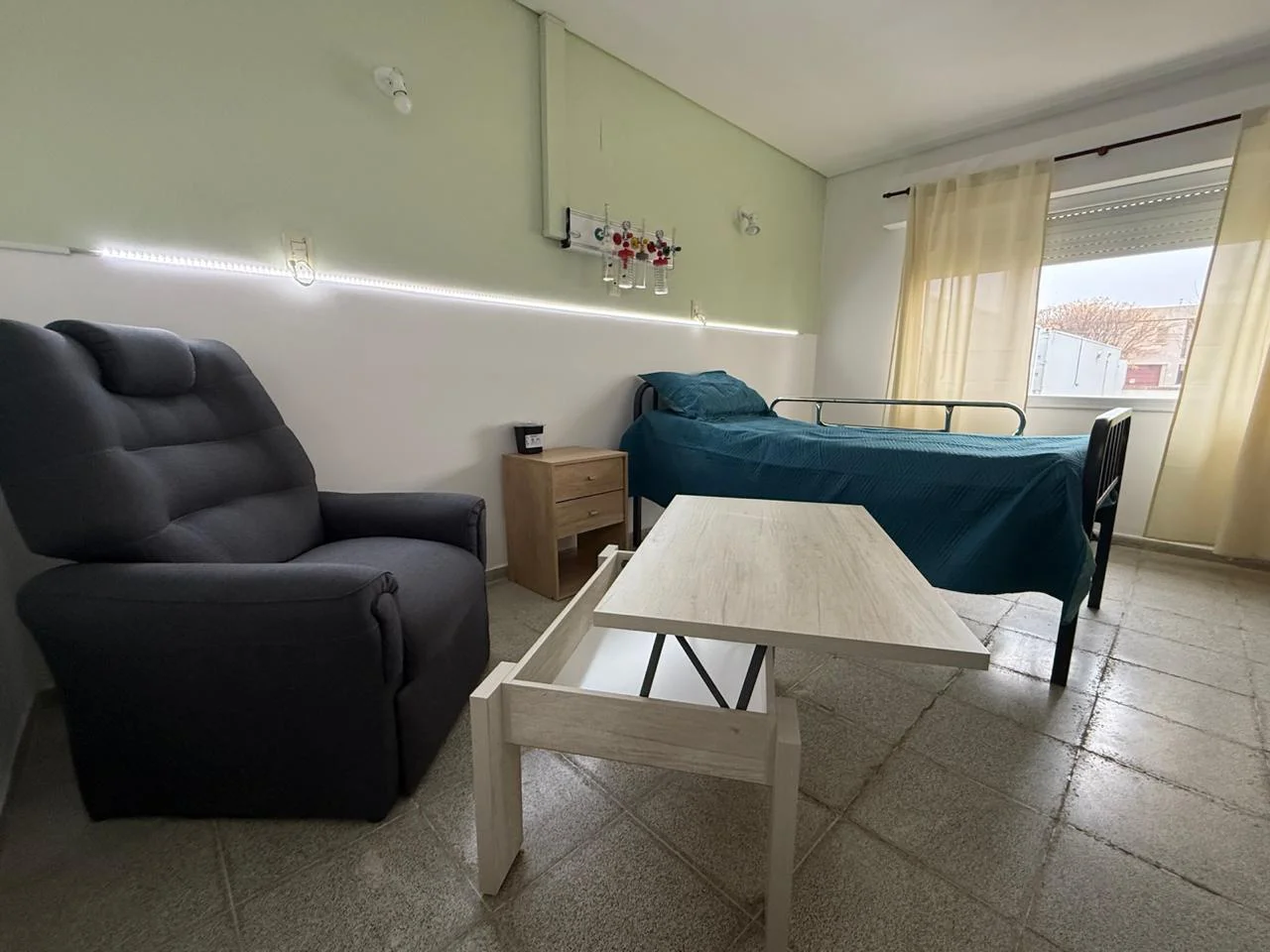 Hospital Evita habitación