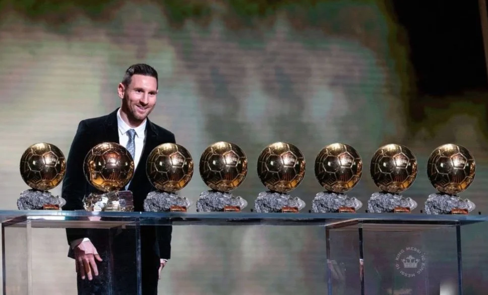 messi 8 balones oro