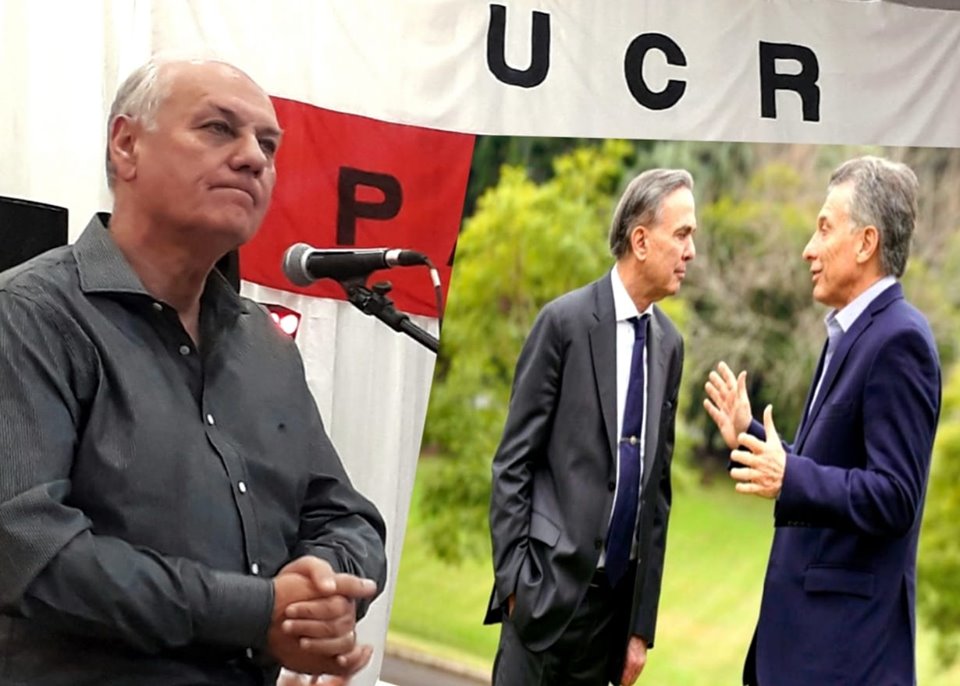 olivero montaje macri y pichetto