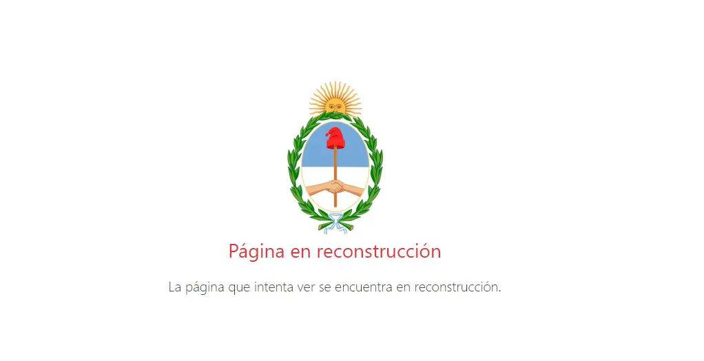 TELAM PAGINA EN RECONSTRUCCIÓN