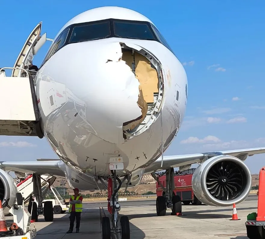 accidente avion iberia ave 1