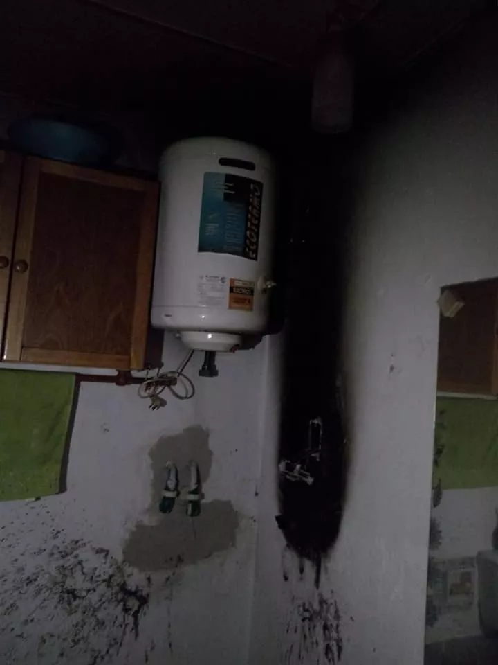 principio de incendio