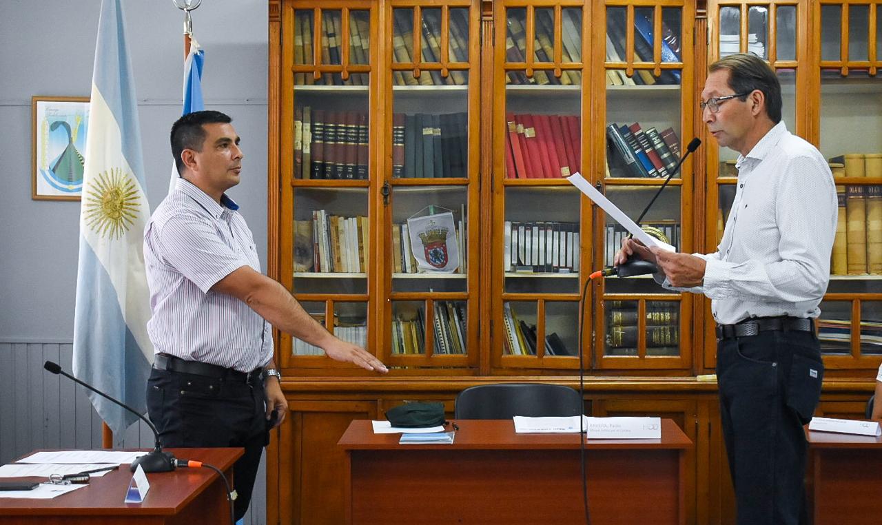 Roberto Peralta juramento