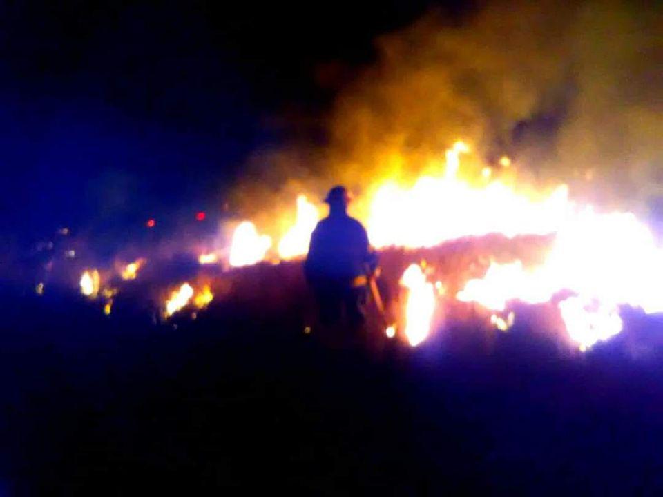 Bomberos de noche