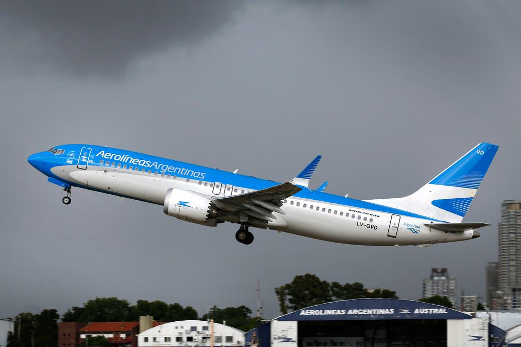 AVIÓN AEROLÍNEAS ARGENTINAS