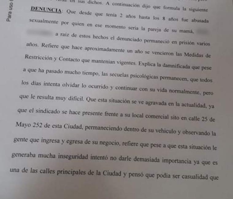 denuncia perimetral