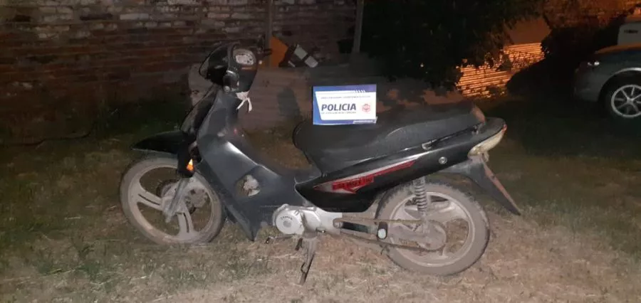 moto robada