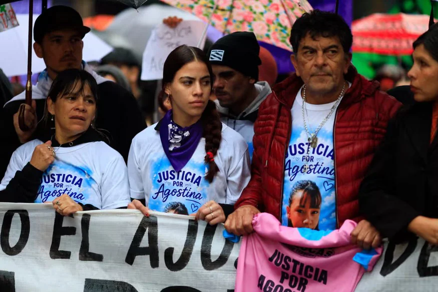 agostina marcha